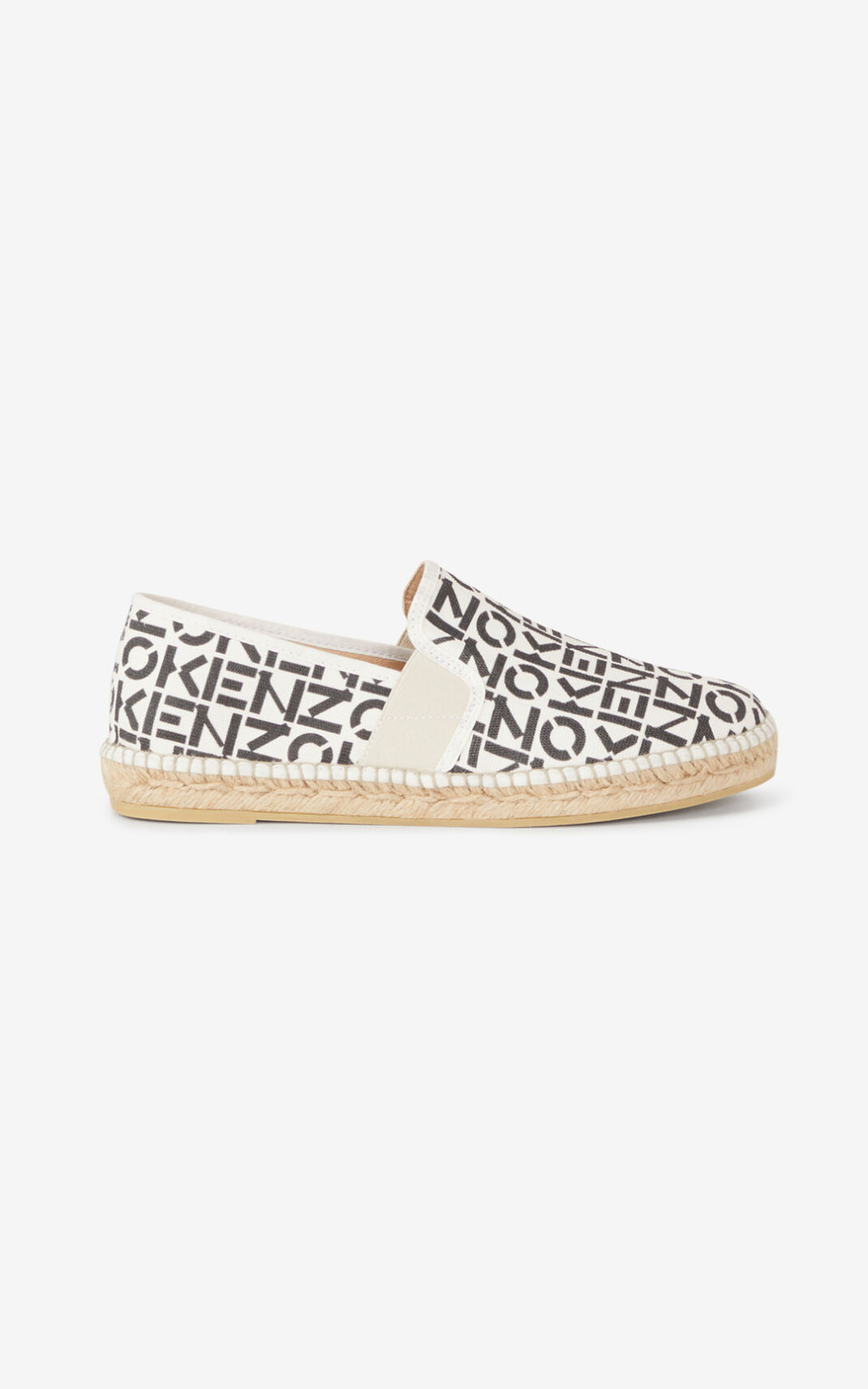 Espadrille Kenzo Sport elasticated Homme Grise | GVNQ-98013